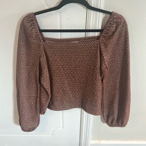 Madewell long sleeve top